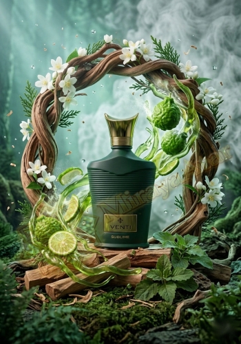 Odlewka Venti Sublime w Miraya Atar zachwyca rześką, zielono-kwiatową kompozycją. Świeża bergamotka, limonka i mięta łączą się z delikatnymi białymi kwiatami oraz akordem mchu, opierając się na naturalnej bazie z ciepłych nut drzewnych.