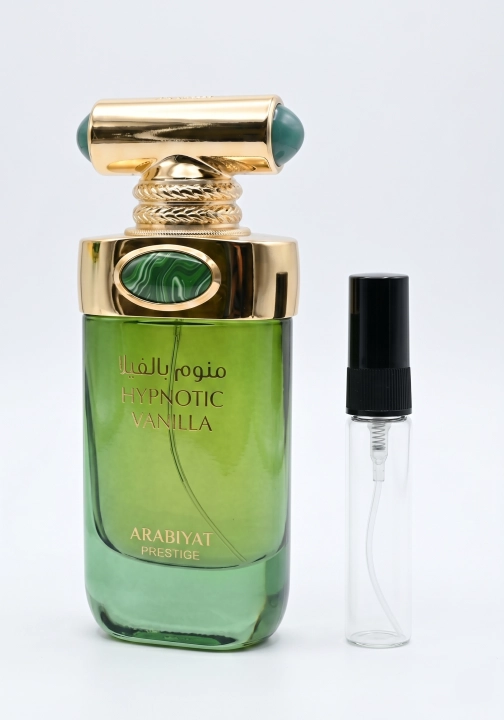 Odlewka Hypnotic Vanilla jest do kupienia w sklepie Miraya Atar, hipnotyzując swoim głębokim charakterem. Kremowa wanilia i świeża bergamotka idealnie łączą się z bogatym bukietem białych kwiatów oraz ciepłą ambrą, tworząc zmysłowy, otulający zapach.