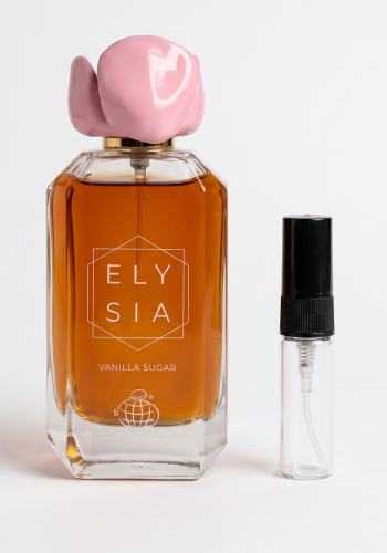 Odlewka Elysia Vanilla Sugar jest dostępna w Miraya Atar – to głęboka, luksusowa fuzja brązowego cukru i słodkiej wanilii, wzbogacona o ciepłe akcenty bursztynu oraz nuty drzewne. Ten niezwykle otulający zapach zmysłowo podkreśla elegancję i styl.