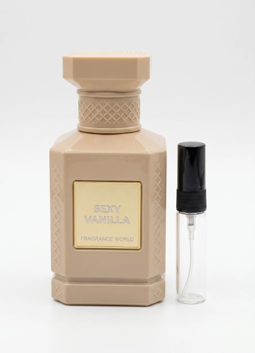 Odlewka Sexy Vanilla jest w Miraya Atar. Gorzki migdał łączy się z ciepłą wanilią i nutami kwiatowymi na głębokiej bazie z absolutem wanilii, drzewem sandałowym oraz fasolką tonka, tworząc niezwykle zmysłowy zapach.