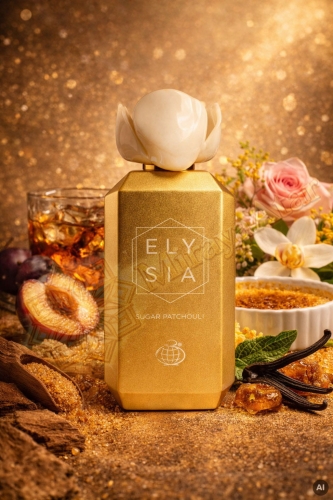 Odlewka Elysia Sugar Patchouli jest dostępna w Miraya Atar – to zmysłowe połączenie słodkiej, dojrzałej śliwki i brązowego cukru z głęboką, ziemistą paczulą oraz kremową wanilią. Ten luksusowy i intrygujący zapach idealnie otula swoim ciepłem.