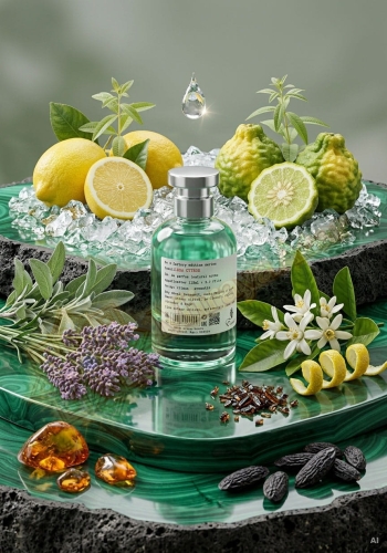 Odlewka Ultra Citrus jest dostępna w Miraya Atar. Cytryna, bergamotka i werbena łączą się z cytronem, szałwią, petitgrain, lawendą i neroli na bazie z wetywerii, ambry oraz tonki, tworząc ultradrzewną, świeżą kompozycję.