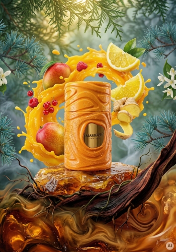 Odlewka Marigold jest dostępna w Miraya Atar. Mango, czerwone owoce, cytryna i imbir łączą się z kumaryną, cedrem oraz jaśminem na bazie z bursztynu, cypriolu i piżma, tworząc radosny, egzotyczny zapach.