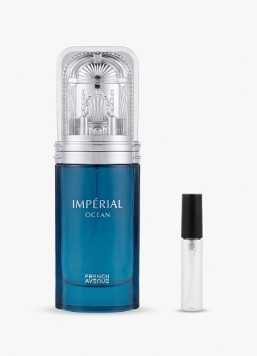 Odlewka Imperial Ocean jest dostępna w Miraya Atar. Bergamotka, sól morska i imbir łączą się z konwalią, wetywerią oraz wodorostami na bazie z ambry i cedru.