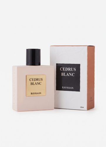 Perfumy Cedrus Blanc są dostępne w Miraya Atar. Aldehydy i bergamotka łączą się z pomarańczą na bazie z cedru.