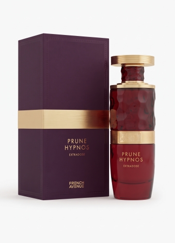 Perfumy Prune Hypnos Extradosé są dostępne w Miraya Atar. To bogata kompozycja łącząca nuty grejpfruta, kardamonu i imbiru z sercem pełnym owoców i kwiatów oraz głęboką bazą z wanilii, skóry i irysa.