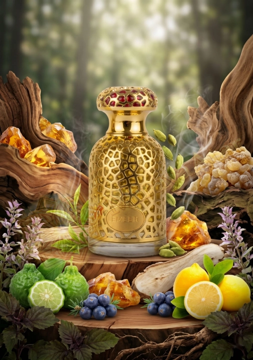 Odlewka Emeer w Miraya Atar zachwyca cytrusowo-orientalną luksusową kompozycją. Świeża bergamotka i cytryna łączą się z kardamonem, szałwią oraz herbatą, opierając się na bogatej bazie z żywicy, ambry i ciepłego drewna sandałowego.
