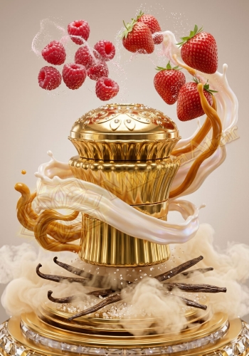 Odlewka Cake Temptation jest dostępna w Miraya Atar. Słodkie maliny i truskawki łączą się w sercu z kremowym mlekiem oraz karmelem, tworząc niesamowicie apetyczną i otulającą, waniliową kompozycję gourmand.