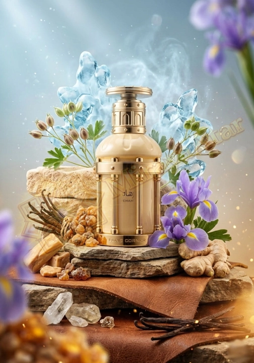 Odlewka Reham Vanilla Mood w Miraya Atar zachwyca głęboką, balsamiczno-skórzaną kompozycją. Egzotyczne ambrette, rześkie nuty ozonowe i imbir łączą się z mistyczną mirrą, benzoesem oraz eleganckim irysem, opierając się na bazie z wanilii, skóry i piżma.