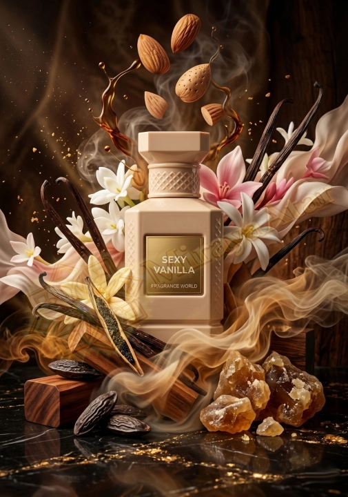 Odlewka Sexy Vanilla jest w Miraya Atar. Gorzki migdał łączy się z ciepłą wanilią i nutami kwiatowymi na głębokiej bazie z absolutem wanilii, drzewem sandałowym oraz fasolką tonka, tworząc niezwykle zmysłowy zapach.
